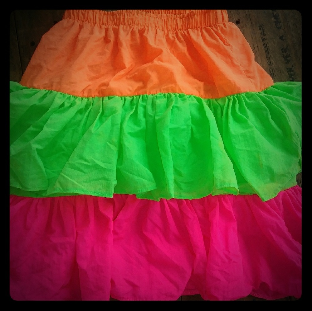 Neon skirt